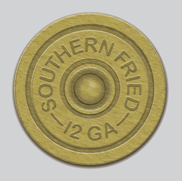 12 Gauge Decal - Southern Fried Cotton