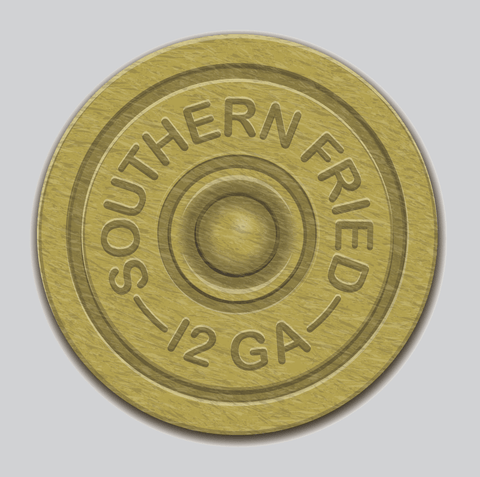 12 Gauge Decal - Southern Fried Cotton