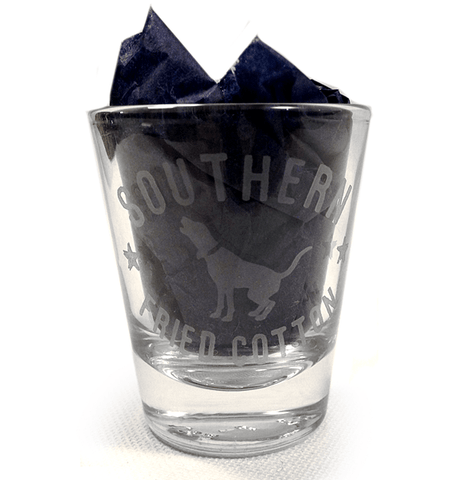 Howlin' Hound Shot Glass - Southern Fried Cotton