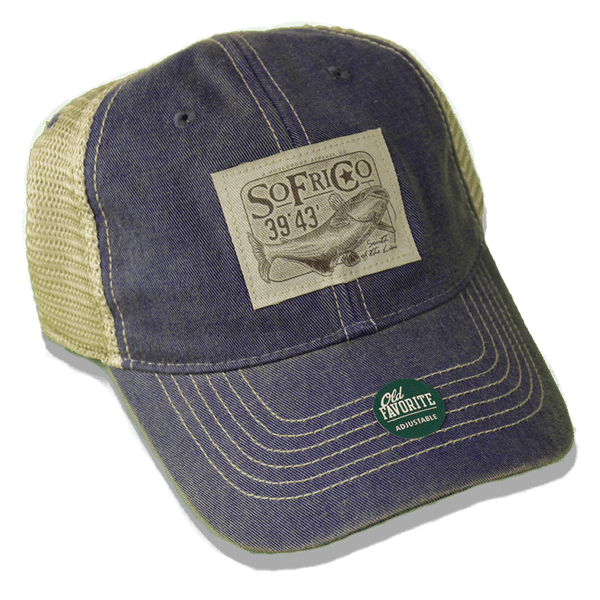 Big Whiskers Trucker (Multi Colors) - Southern Fried Cotton