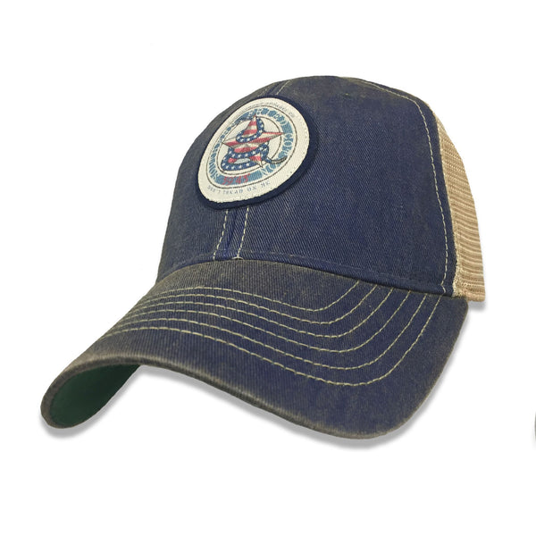 Don't Tread Star Trucker (Multi Colors) - Southern Fried Cotton