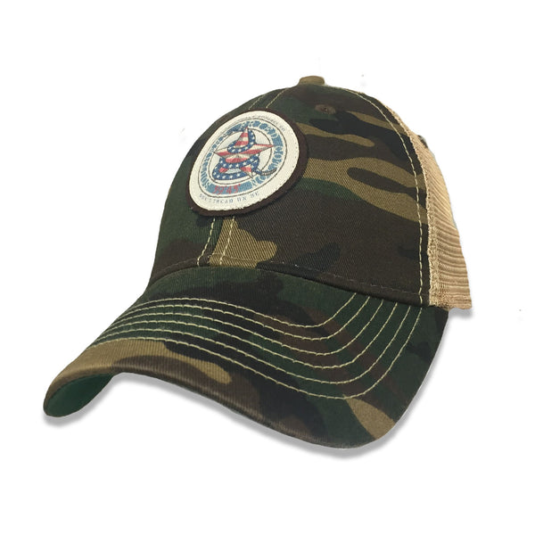 Don't Tread Star Trucker (Multi Colors) - Southern Fried Cotton
