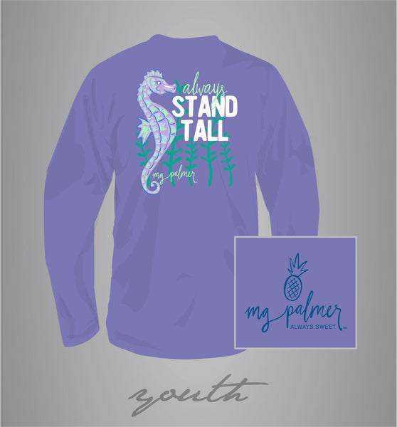 Youth: Seahorse Tall - Long Sleeve