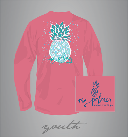 Youth:  Sweet Little Pineapple- Long Sleeve