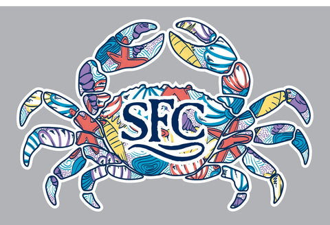 Ocean Crab Decal
