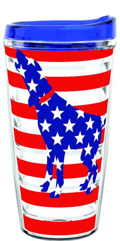 Star Spangled Hound Tumbler