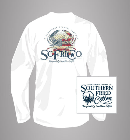 American Crab Long Sleeve - Southern Fried Cotton