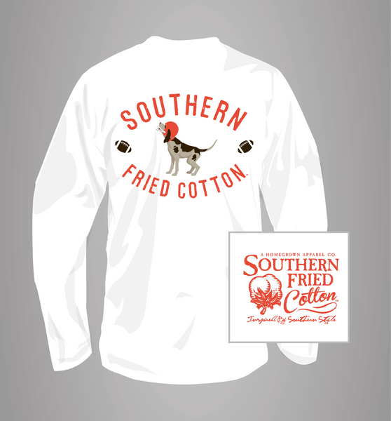 First & Ten Long Sleeve - Southern Fried Cotton
