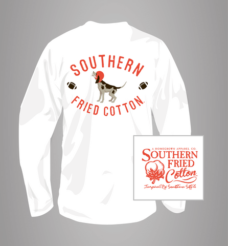 First & Ten Long Sleeve - Southern Fried Cotton