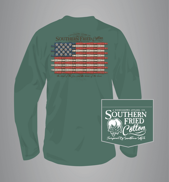 Duck Call Flag - Long Sleeve