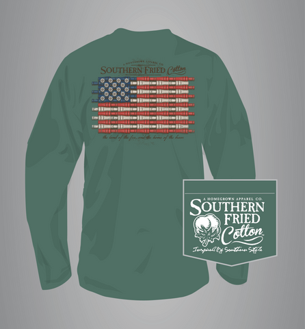 Duck Call Flag - Long Sleeve