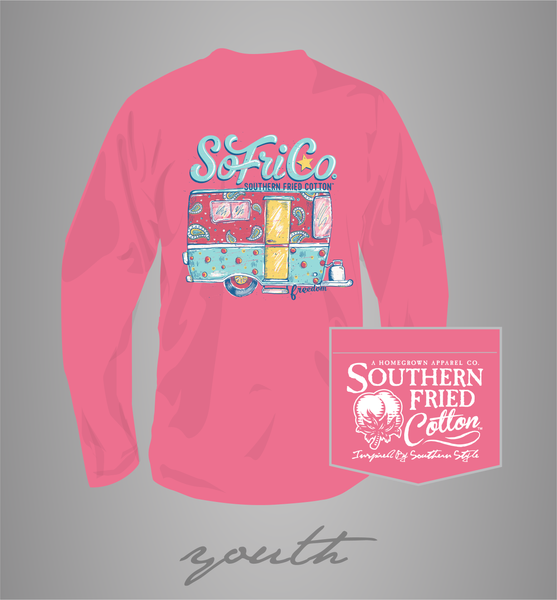 Youth: Happy Camper - Long Sleeve