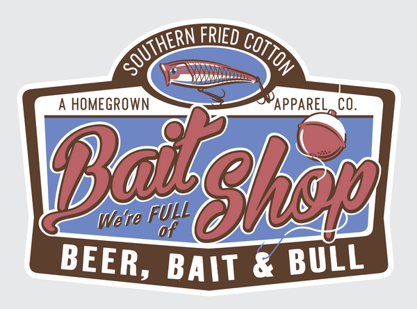 Bait Shop Decal - Southern Fried Cotton