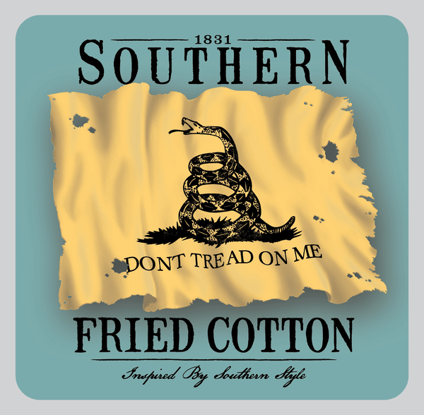 Don't Tread On Me Decal - Southern Fried Cotton