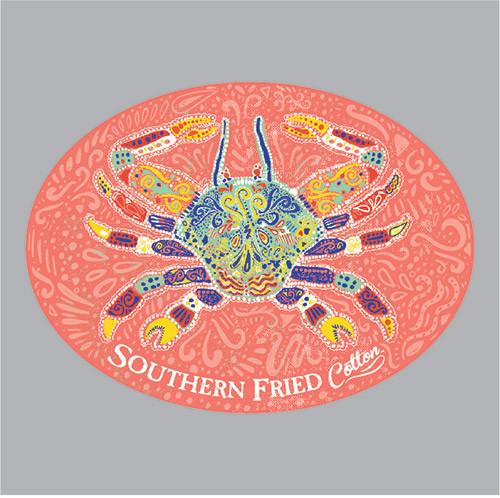 Southern Folk Crab Decal