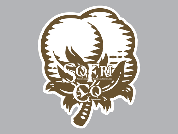 SFC Cotton Boll Decal (Multiple Colors)
