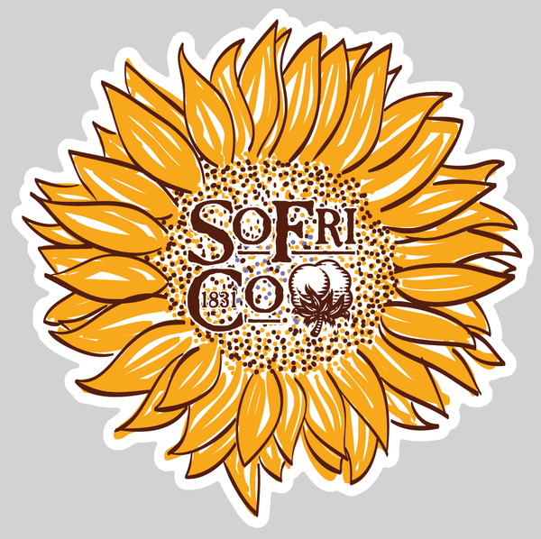 Sunflower Decal